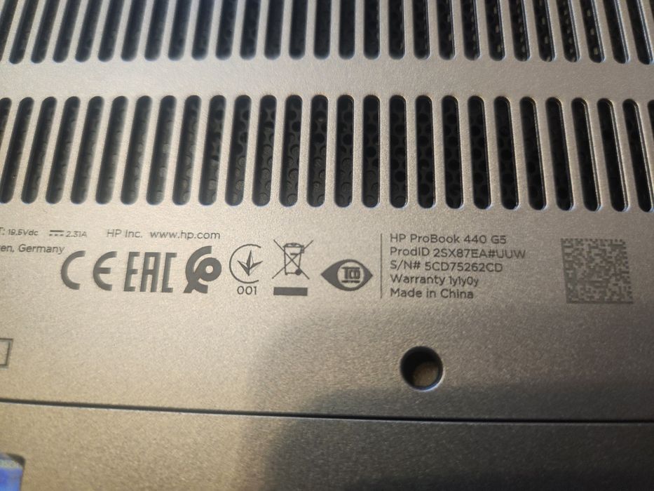 Laptop Probook i3 gen 5 440 G5 - laptop