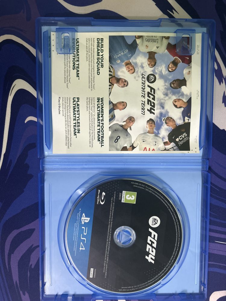 Диск с игрой FC24