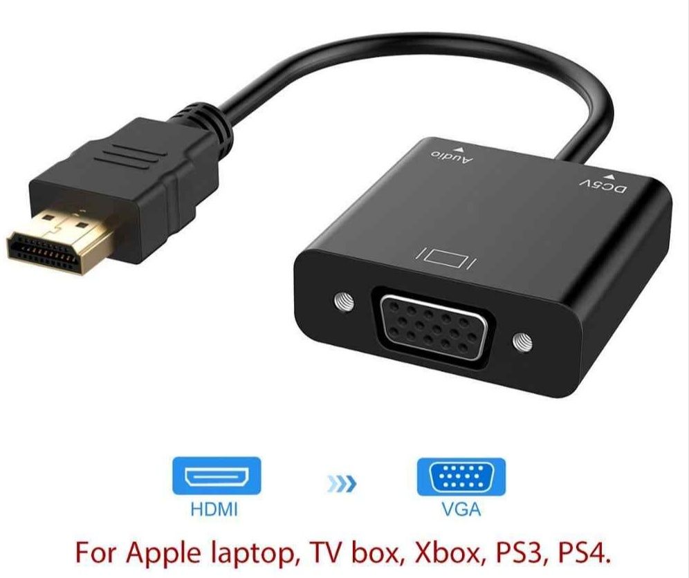 Скидка ! Доставка! По Узбекистану ! Переходник hdmi > vga ,original,