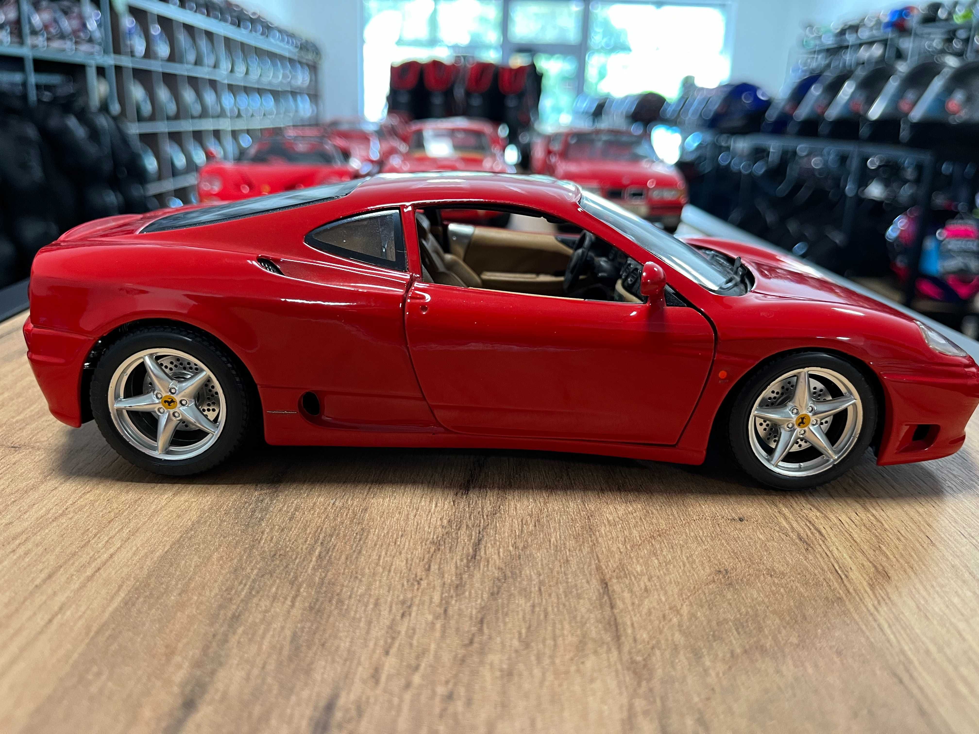 BBURAGO  Mетална колекционерска количка  модел FERRARI 360 MODENA 1:18