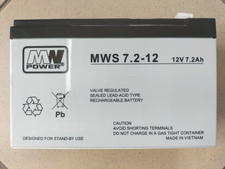 Acumulator 12V 7Ah ; 12V 12Ah Alarmă, UPS, mașinuțe copii, bărcuțe.