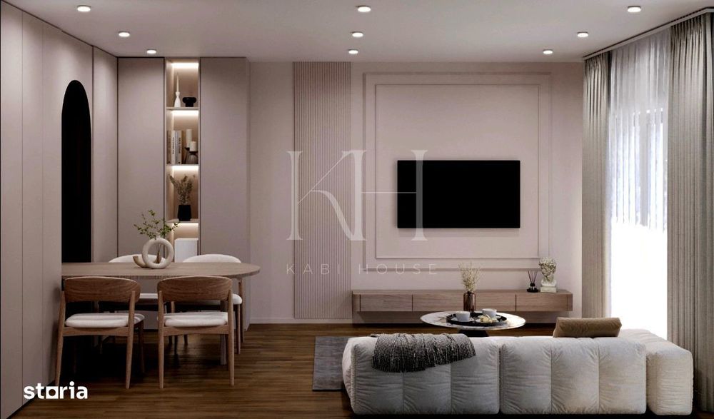 Locuinta rafinata 2 camere |Curtea interioara | GRADINA | Nusco City,