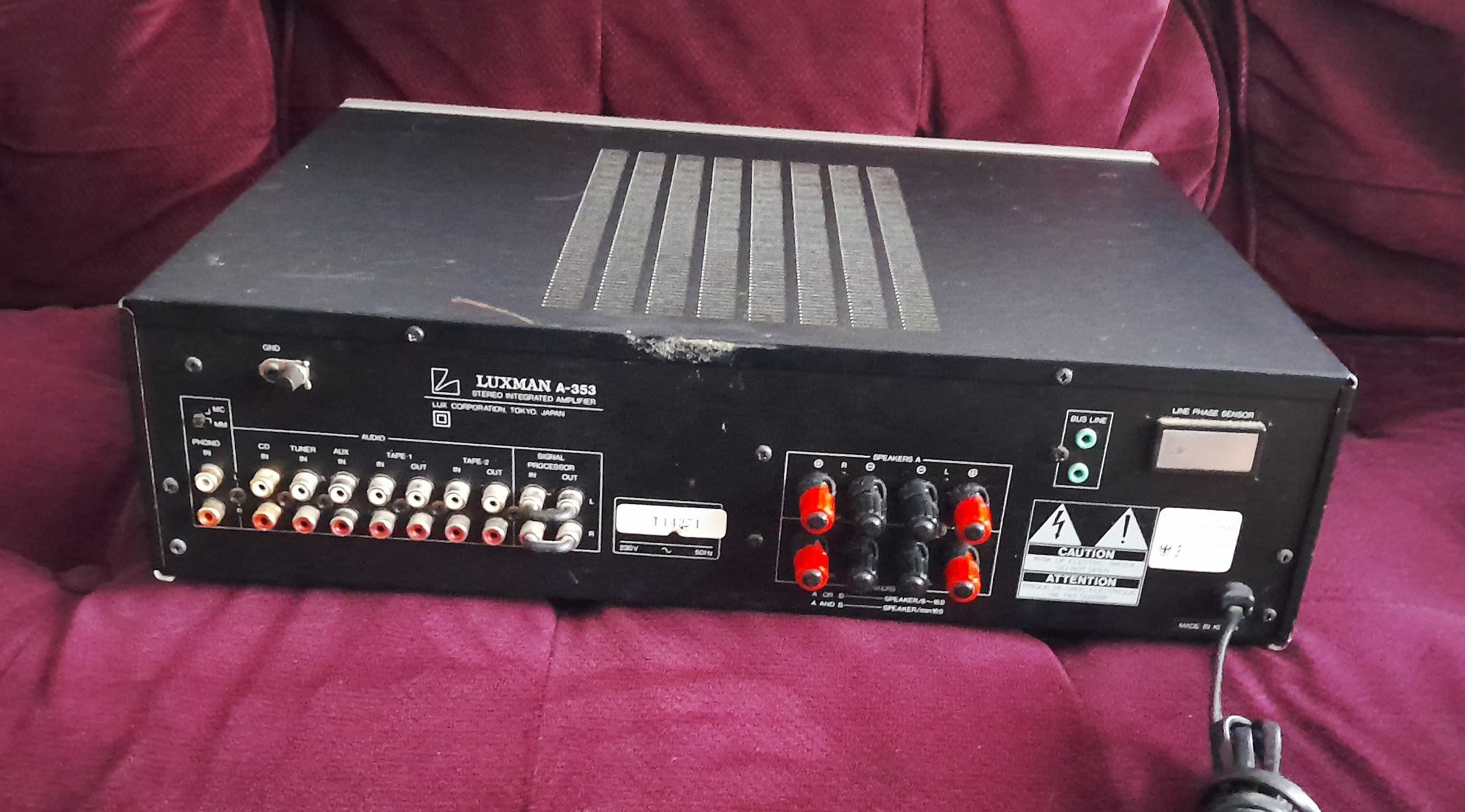 PRET REDUS-> amplificator LUXMAN A-353