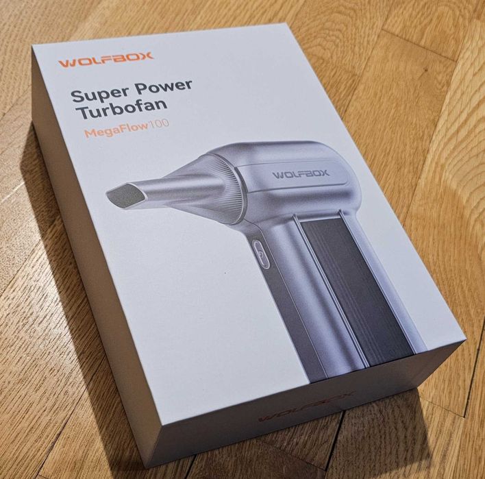 Wolfbox MF100 (MegaFlow 100) духалка за прах (air duster)