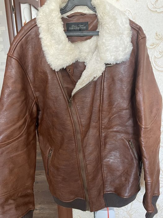 Кожанная курта