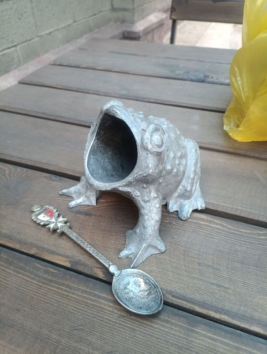 Лягушка пепельница СССР винтажный