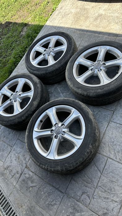 Set Jante + Cauciucuri R17 Originale Audi