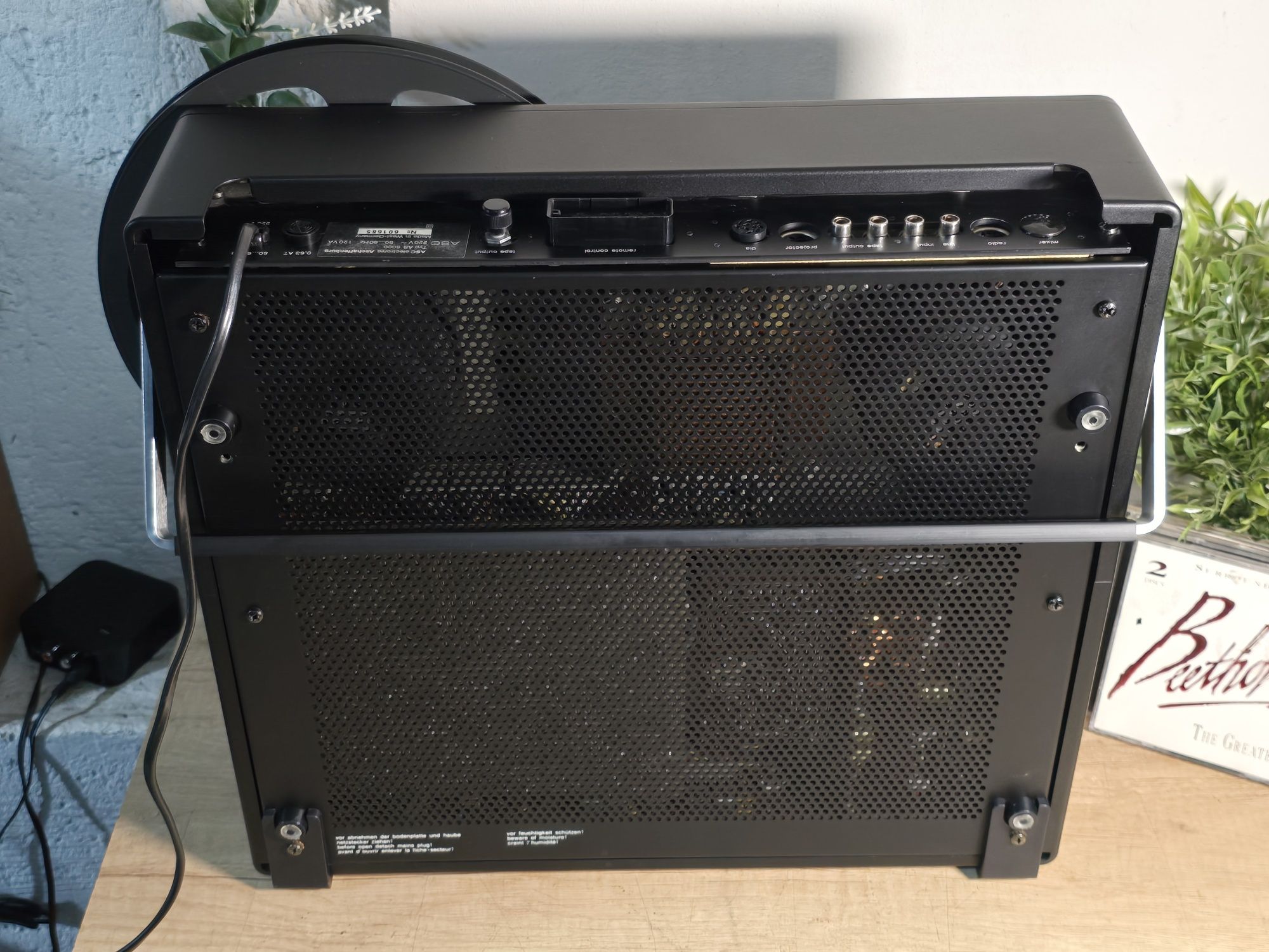 Magnetofon BRAUN ASC AS-6002 S, 3 motoare, 3 capete, vintage hi-fi
