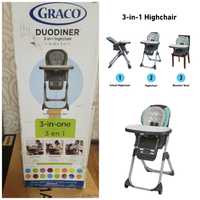 Стульчик GRACO duodiner 3-in-1 highchair .