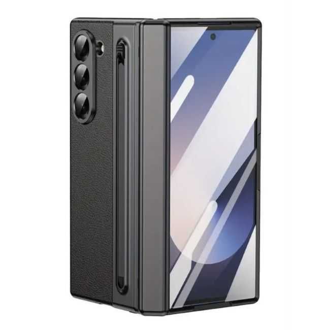 Husa Piele cu Pen  Samsung Z Fold 4/5/6/7 protectie ecran inclusa