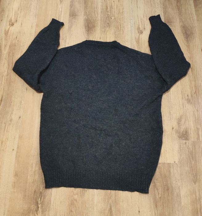 Pulover din lână Shetland made in Scotland mărimea XL