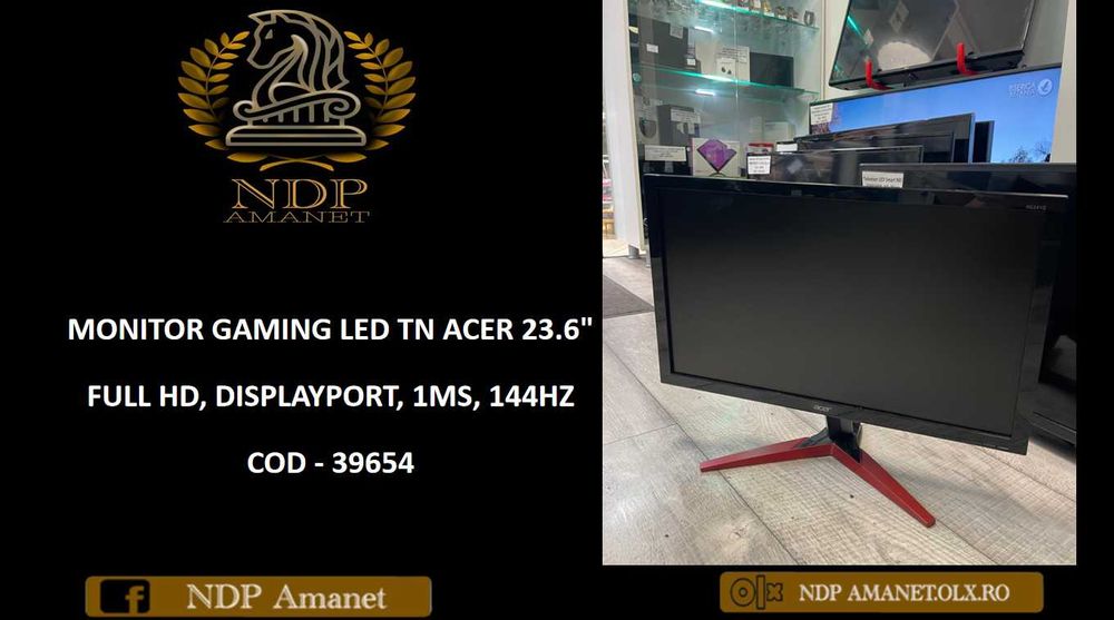 NDP Amanet NON-STOP Bld. Iuliu Maniu 69 Monitor gaming LED Acer 23.6"