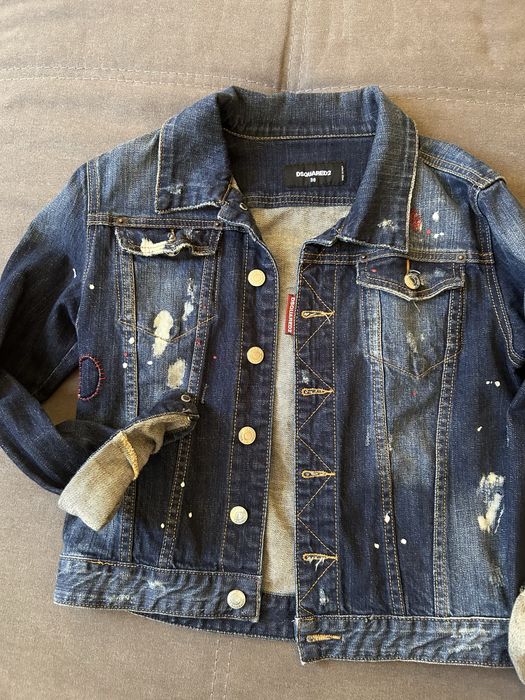 Дамско дънково яке Dsquared