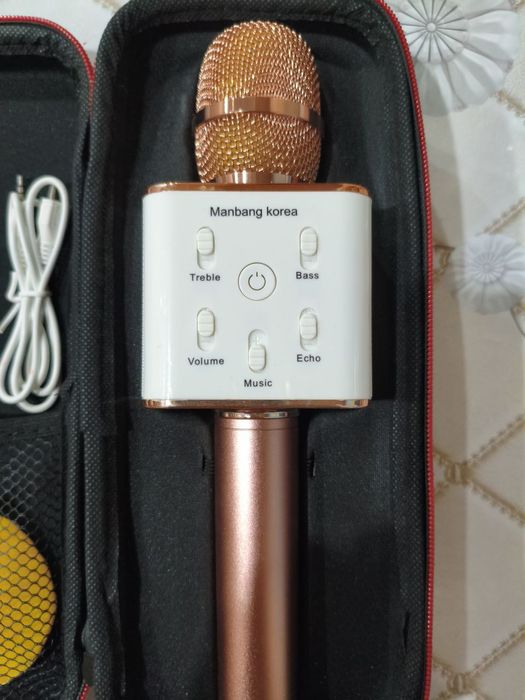 Оригинальный караоке микрофон Mangbangkorea V7