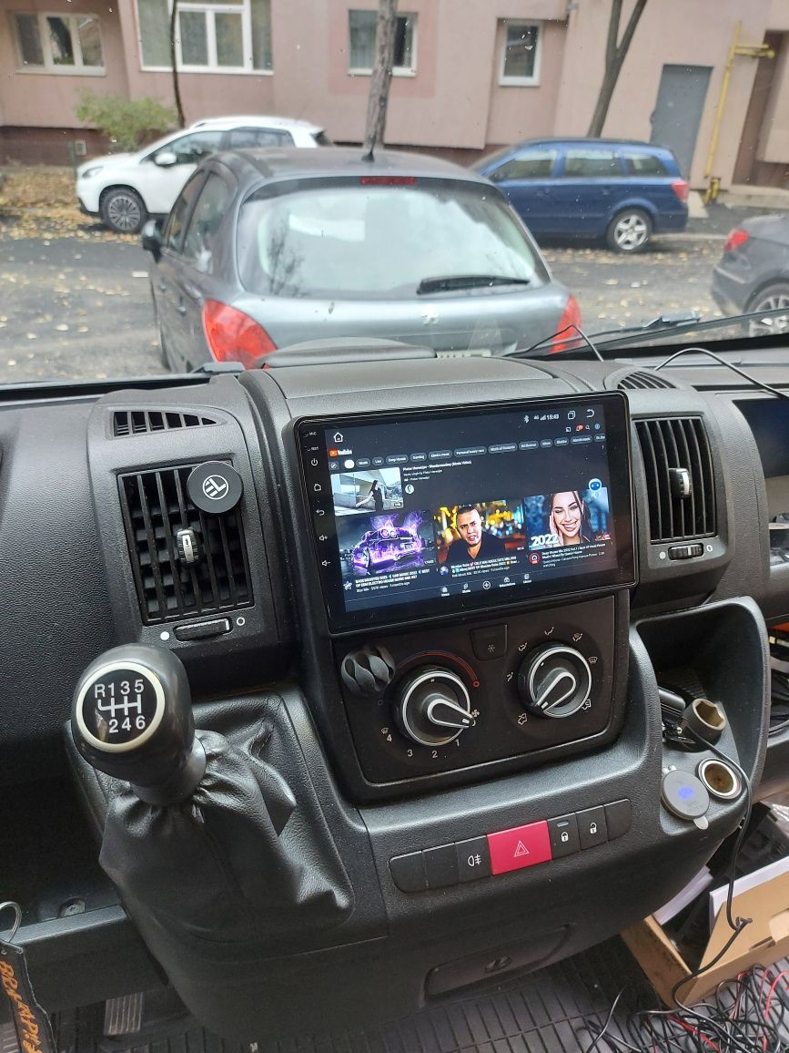 Navigatie Android Fiat Ducato Peugeot Boxer Opel Movano