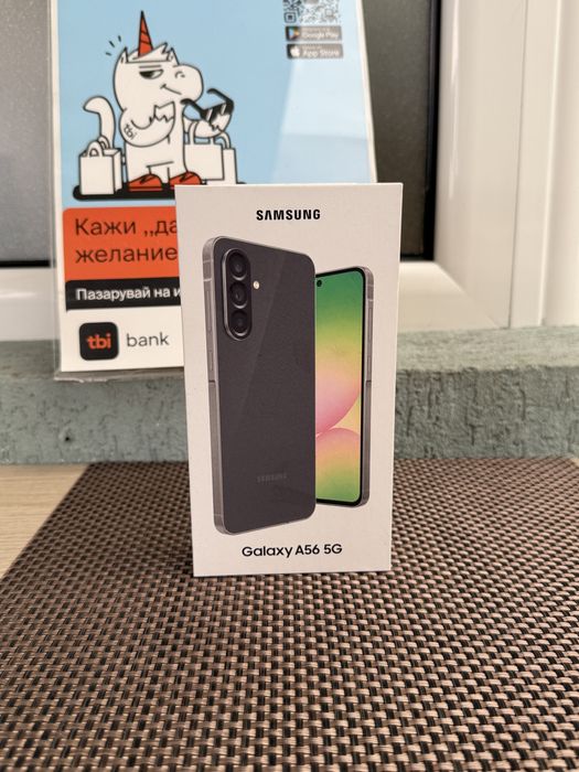НОВ! *ЛИЗИНГ* Samsung Galaxy A56 5G 128Gb Awesome Graphite
