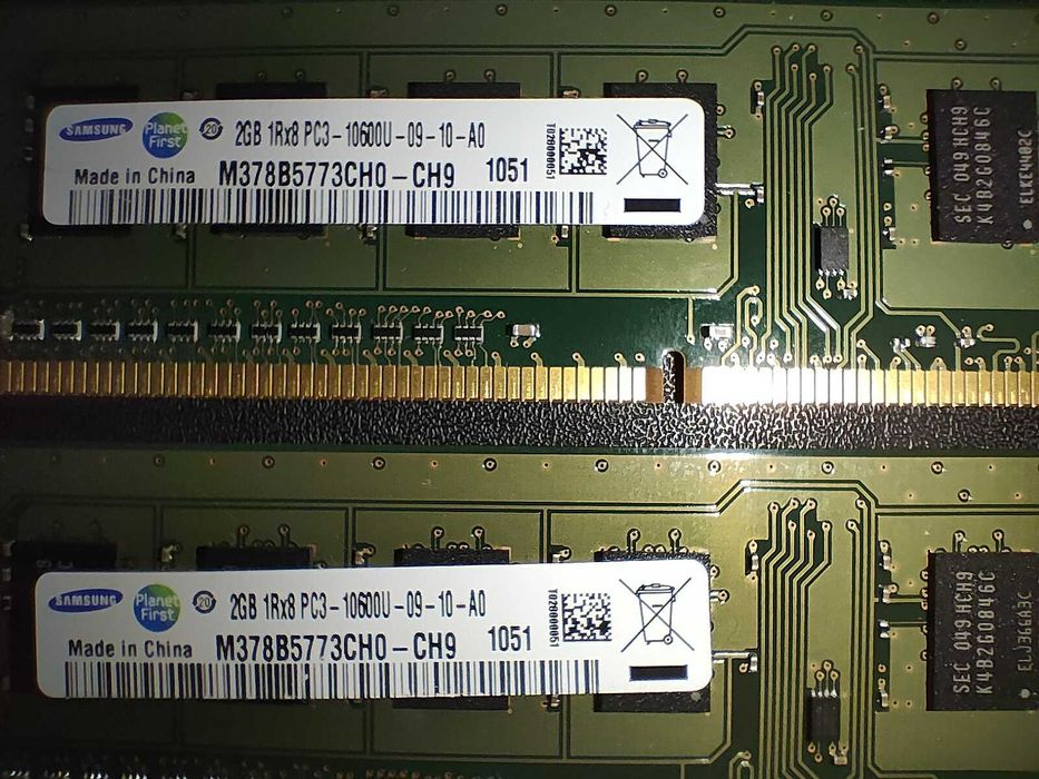 URGENT Vând LOT DDR3 PC3-10600U 8x2GB Hynix H9 Micron D9 Samsung CH9
