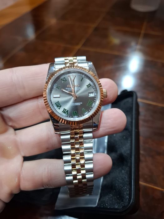 Seiko Datejust Wimbledon Rose Gold