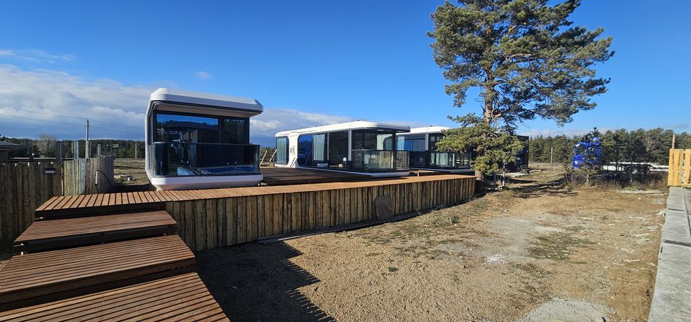 Готовый бизнес. Три капсульных дома