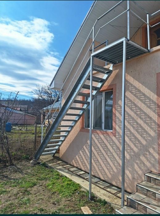 scarii metalice zincate exterioare și pentru incendii , platforme, pod