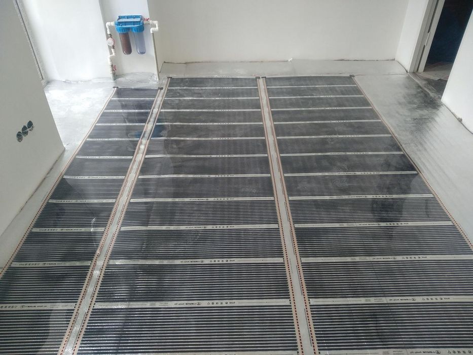 Установка и подключение электрического теплого пола