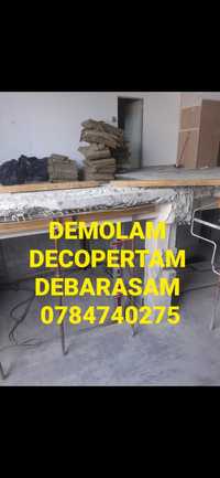 Demolam Decopertam Tăiem beton