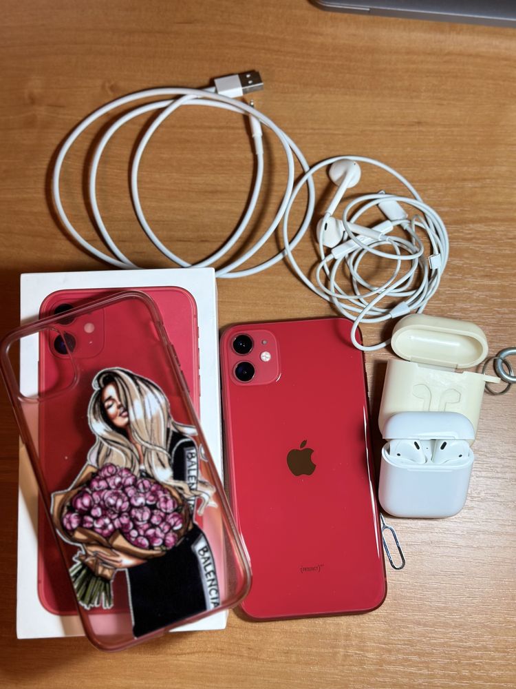 iPfone 11 128 gb red в идеальном состоянии