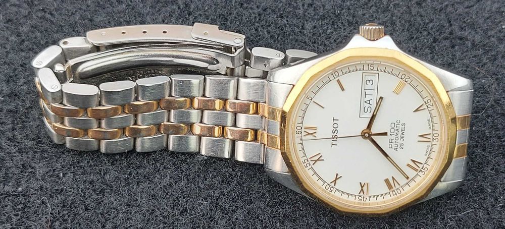 Tissot PR 100 automatic 25 jemels мужские наручные механические часы