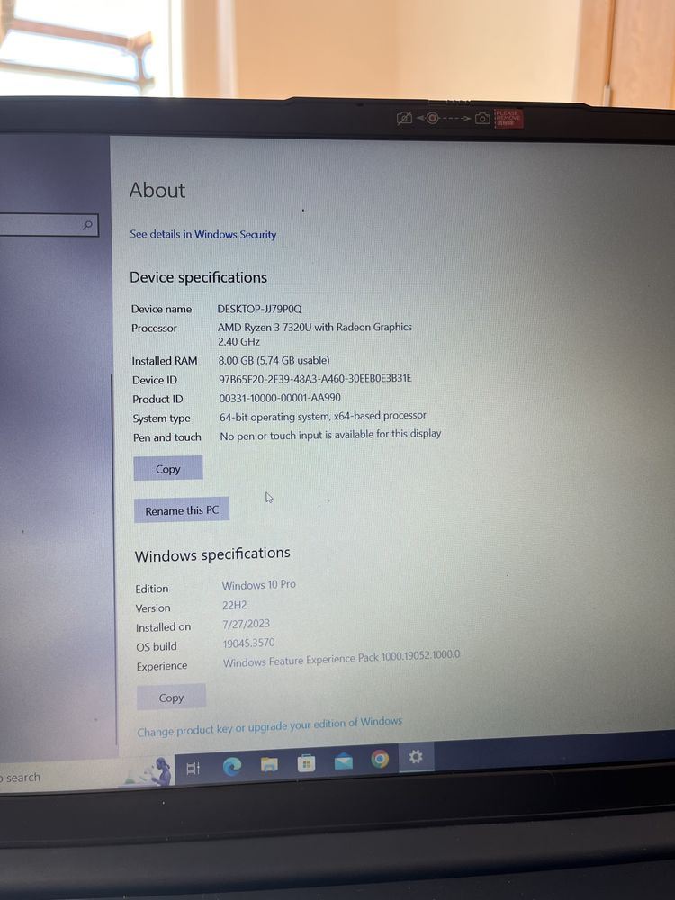 Laptop Lenovo nou