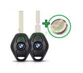Кутийка ключ дистанционно БМВ  BMW + батерия VL2020 Е90 Е91 Е60 Е46 X3