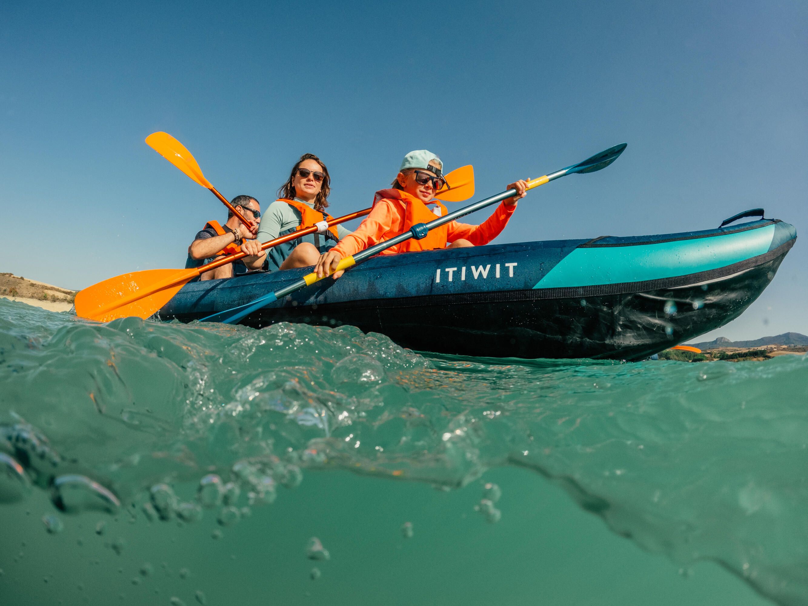 Caiac-canoe gonflabil pentru - produs resigilat (nou) Decathlon