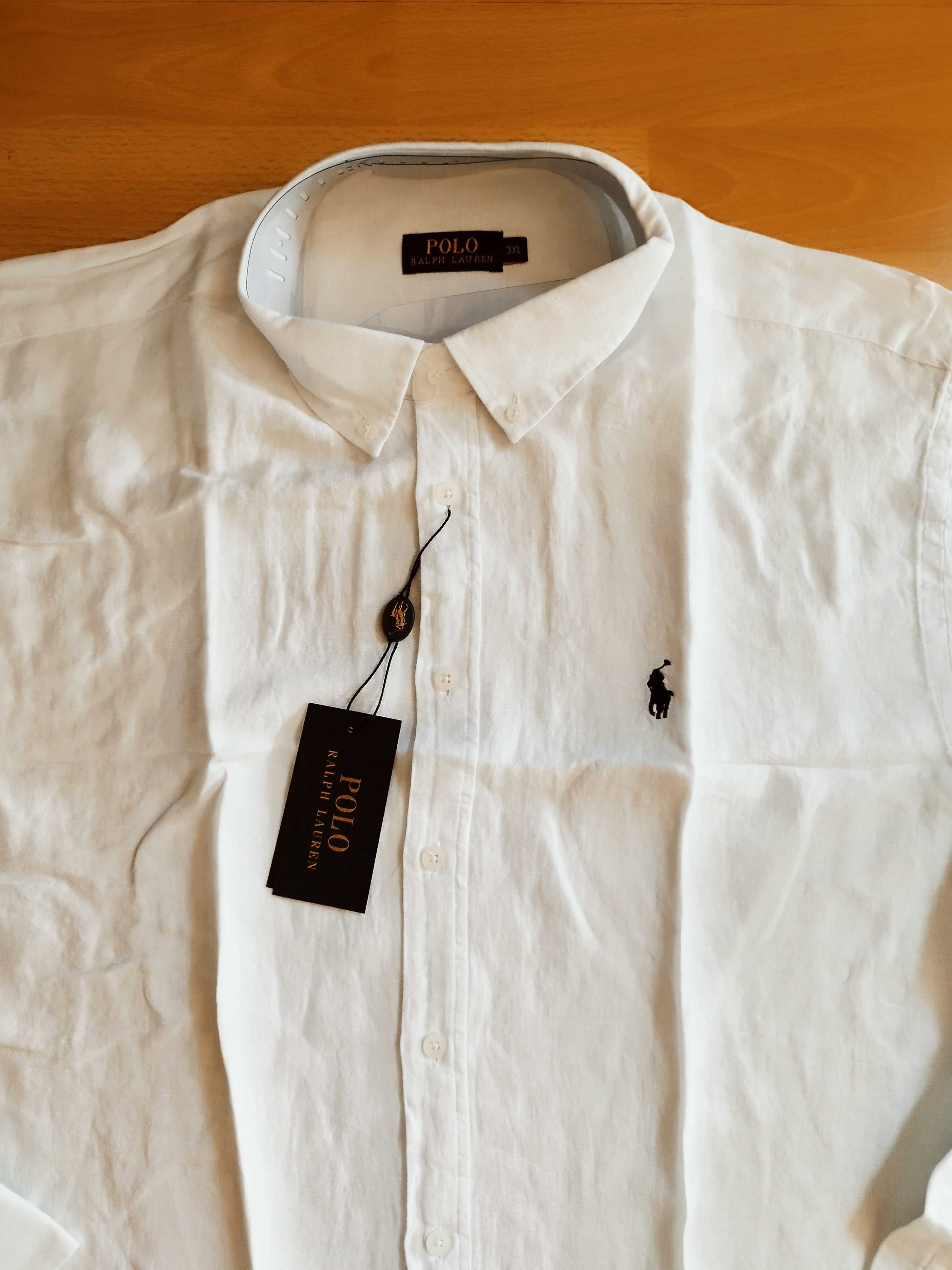 Мъжка ленена риза Ralph Lauren -3XL размер