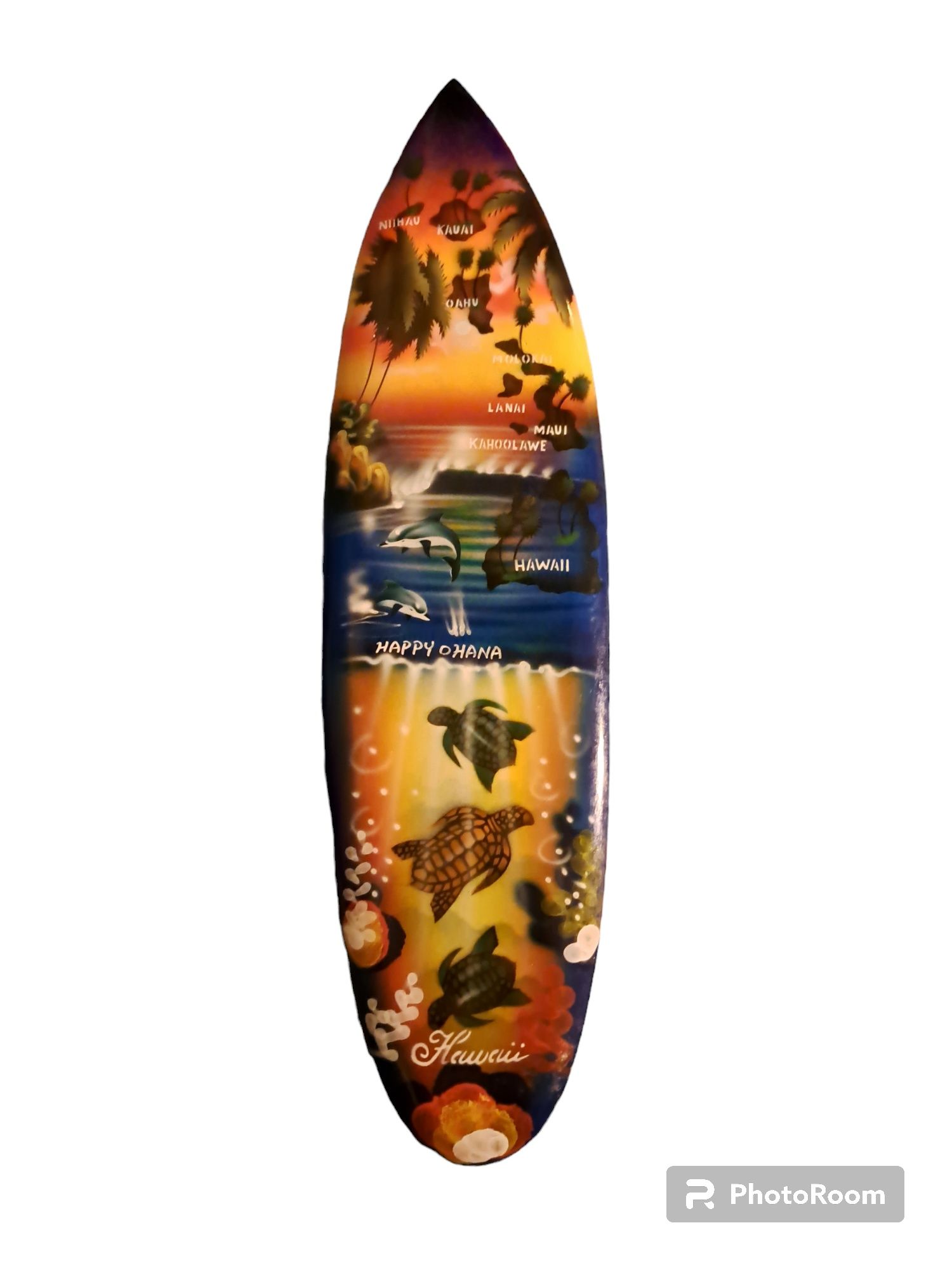 Surfboard, сърфборд Бали, миниатюра, сувенир