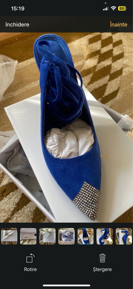 Pantofi dama cu toc