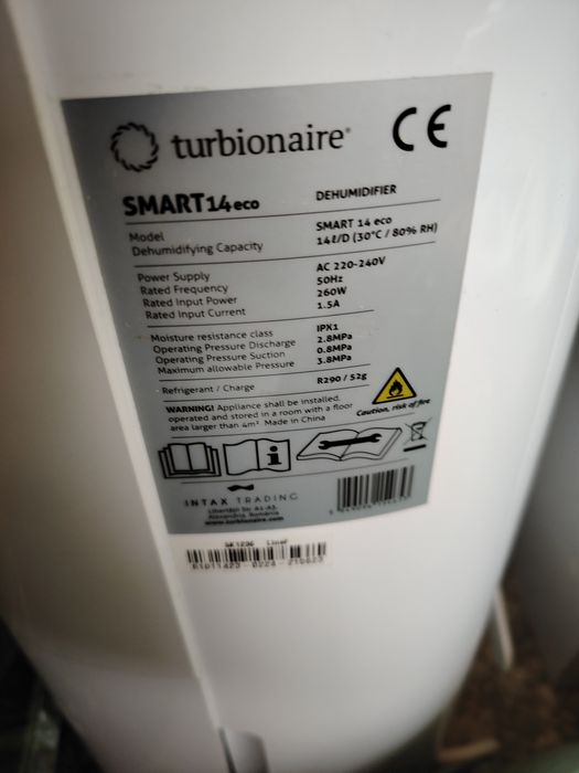 dezumidificator Turbionaire smart14