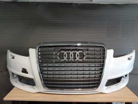 Pachet Bara Fata&Grila Radiator Audi A6 C6 FSL An 08-10 (LY9C (Alb))