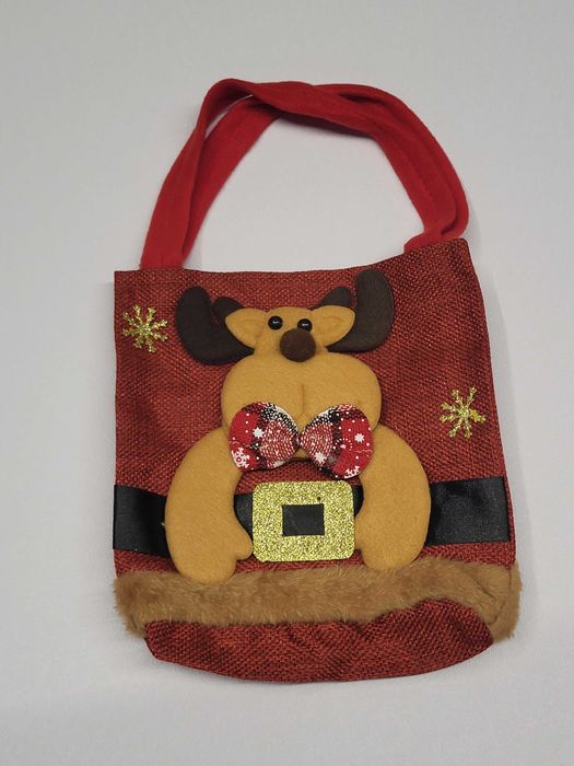 Чанта Торбичка Коледна за Подаръци
