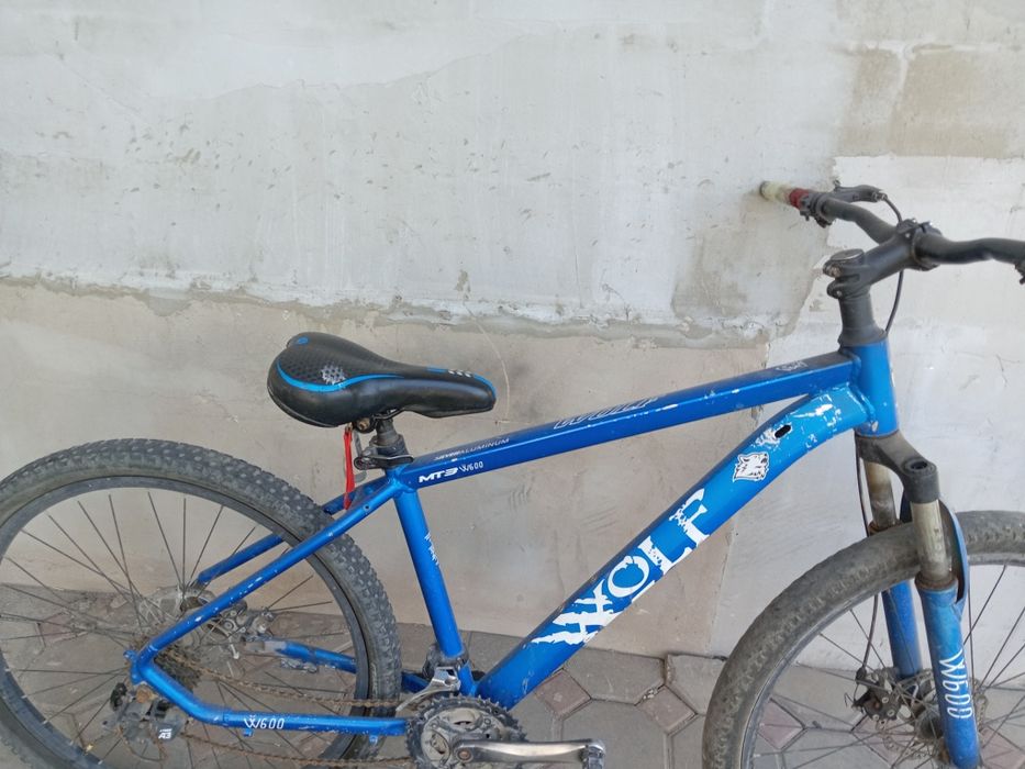 Продам велик мтб волк минус тормоза нету вилка не работает 20000к