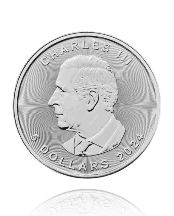 Сребърни монети, канадски кленов лист