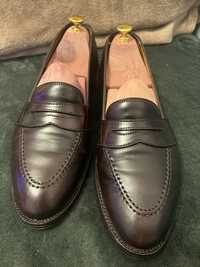 Pantofi loafers Allen Edmonds x Brooks brothers,shell cordovan,us 10.5