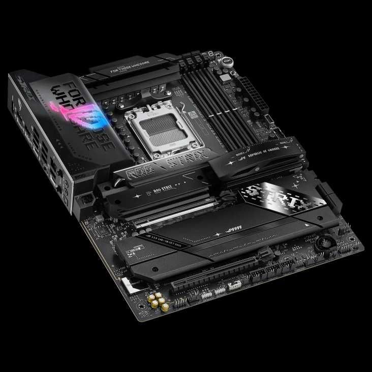 Новая Материнская плата ASUS ROG STRIX X870E-E GAMING WIFI. Сокет AM5.