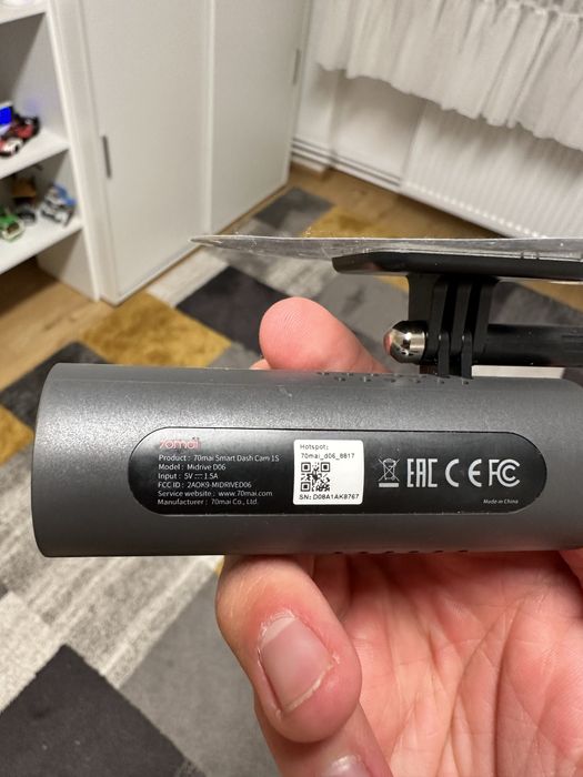 Camera auto 70mai 1S + alimentare USB – Full HD, Wi-Fi