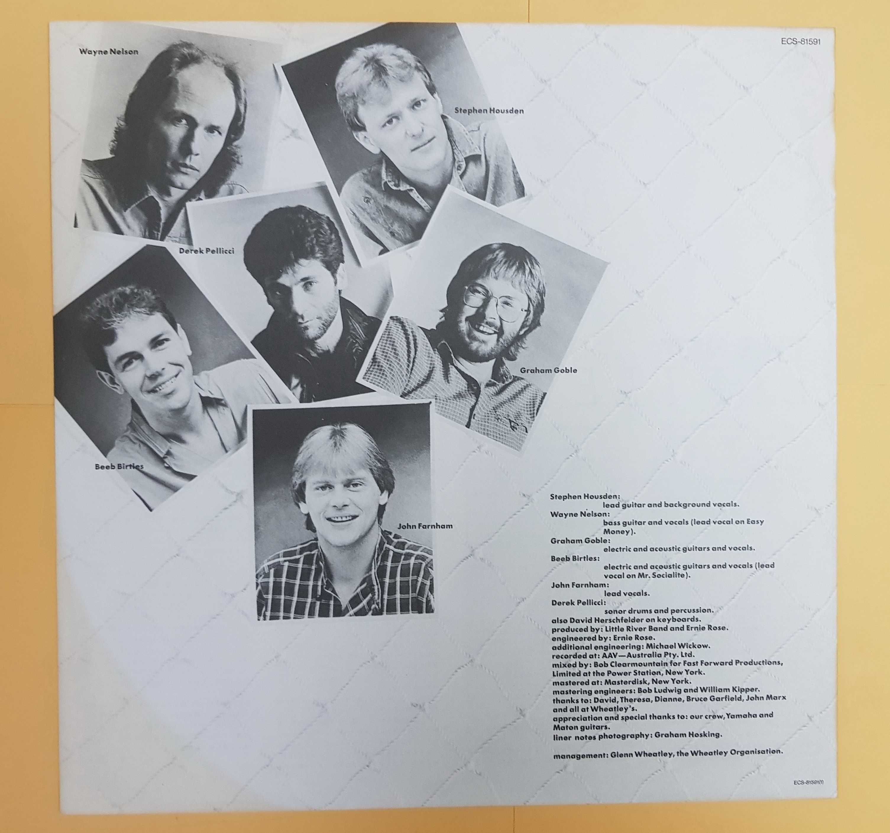 Виниловая пластинка Little River Band – The Net
(Япония, 1983)