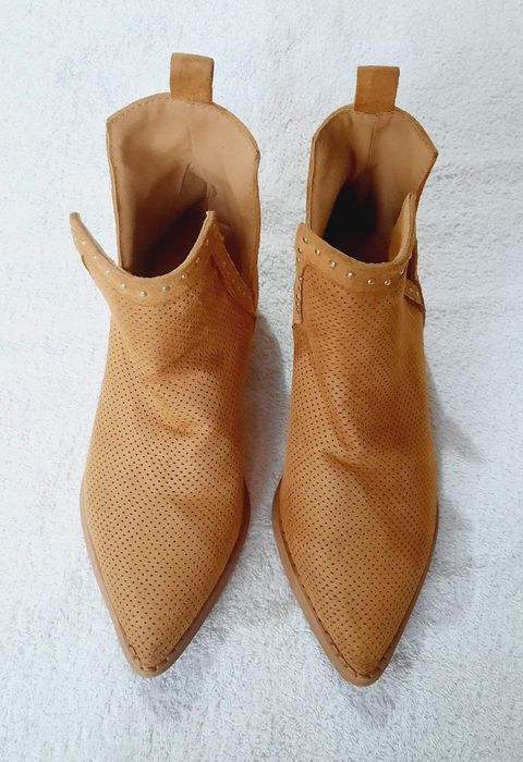 Botine damă Brook Camel nr.36, interior 22cm