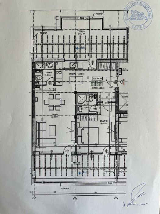 Продажба 2-стаен гр. Варна - к.к. Св.Св. Константин и Елена 118m²