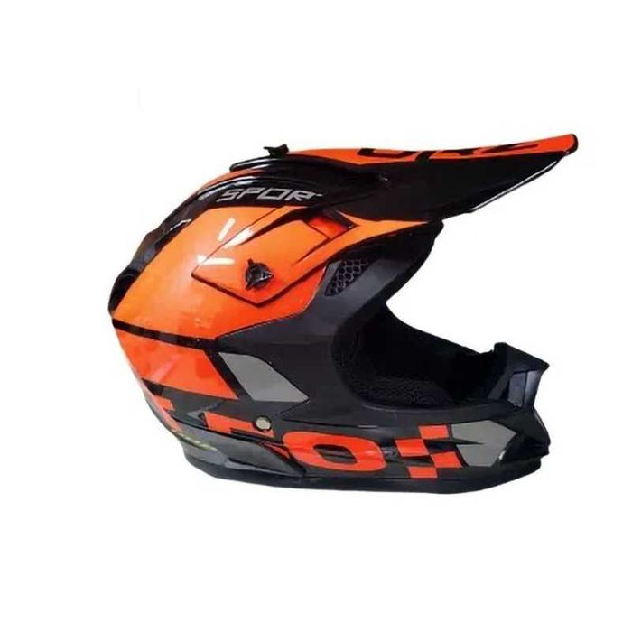 Кросова каска ORZ, Full Face, DOT, Size: M; L; XL - Вело, Мото, Скутер