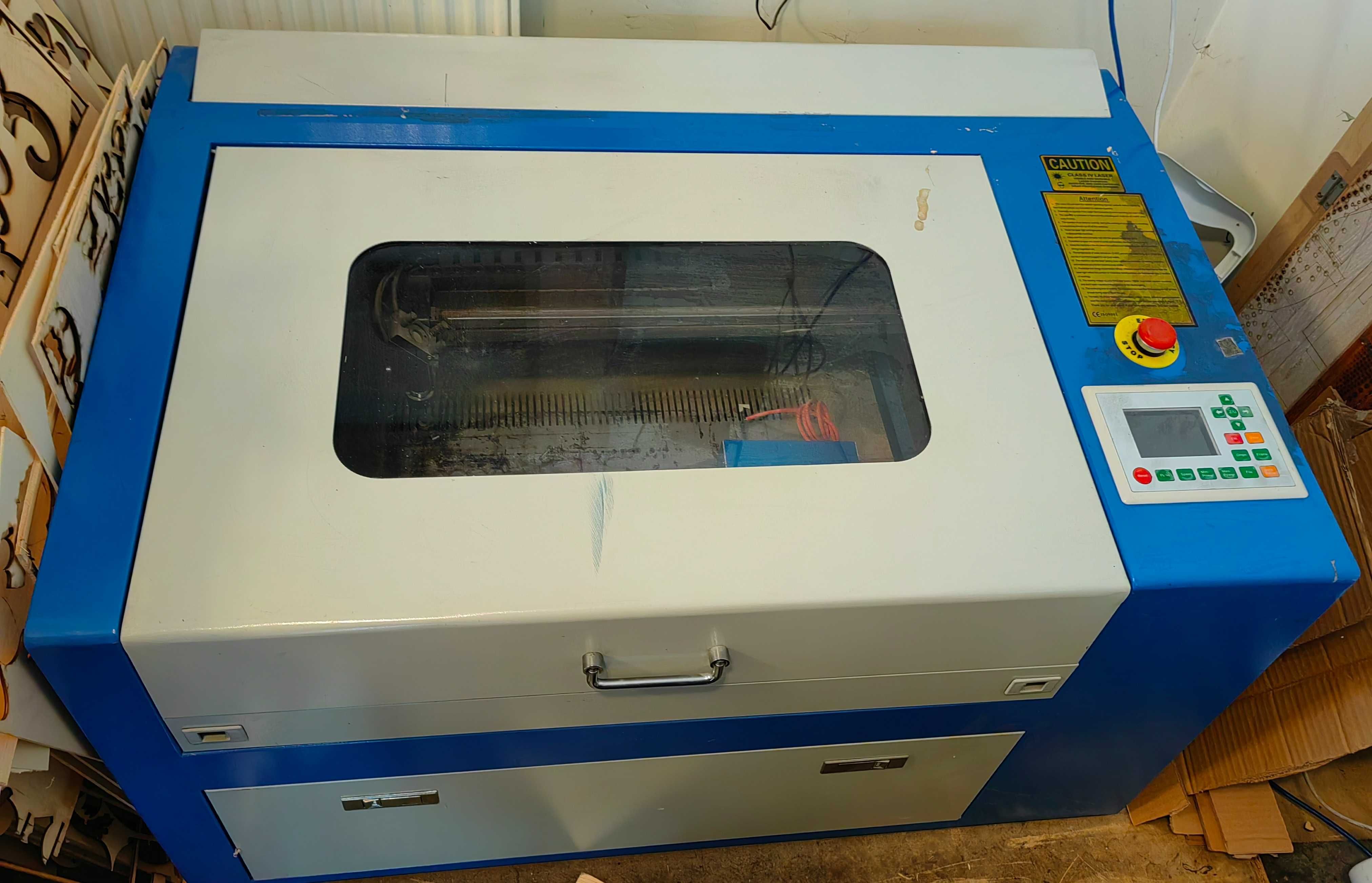 Aparat de gravare cu laser CO2, 50W, 300x500mm