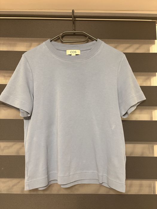 Tricou 100% bumbac organic COS, bleu, XS