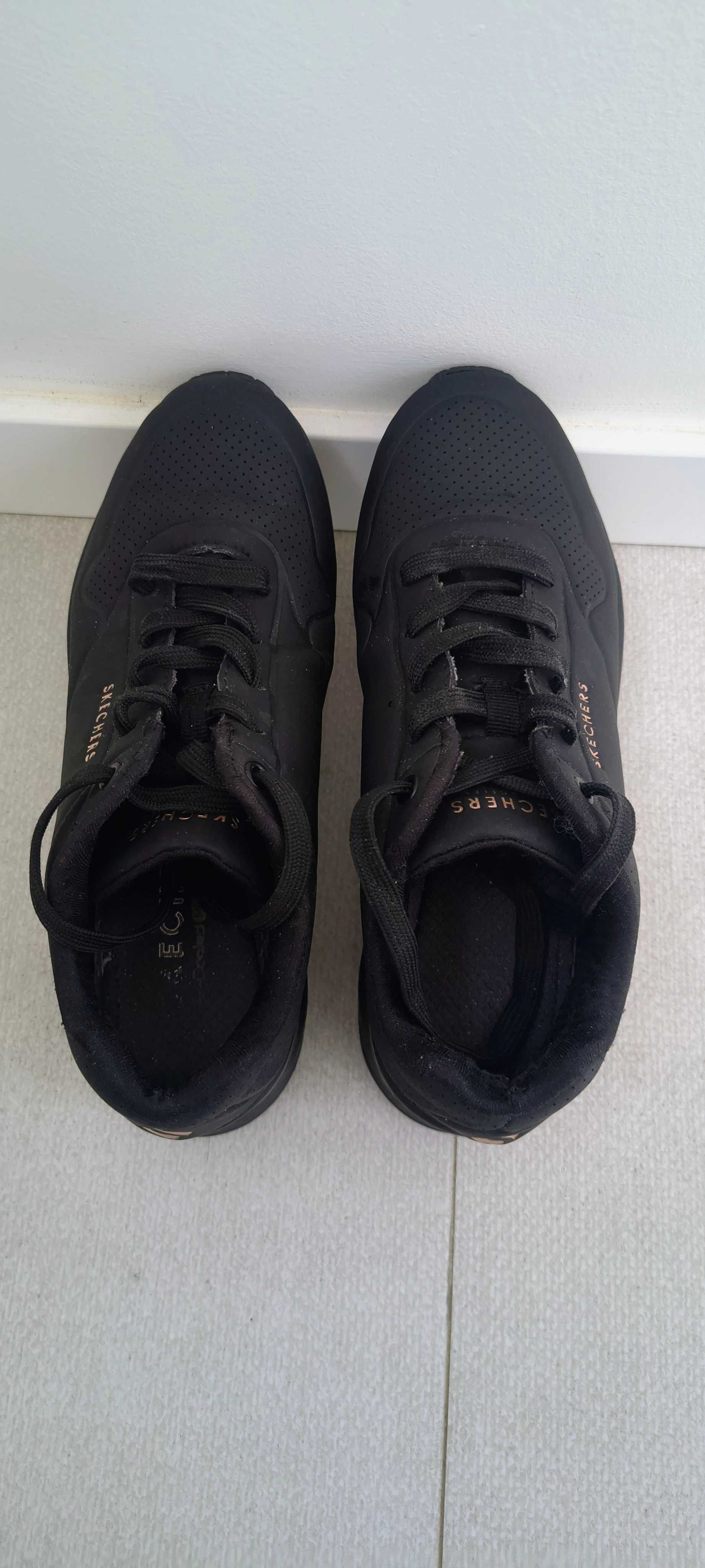 Маратонки Skechers черни, унисекс, 36 номер