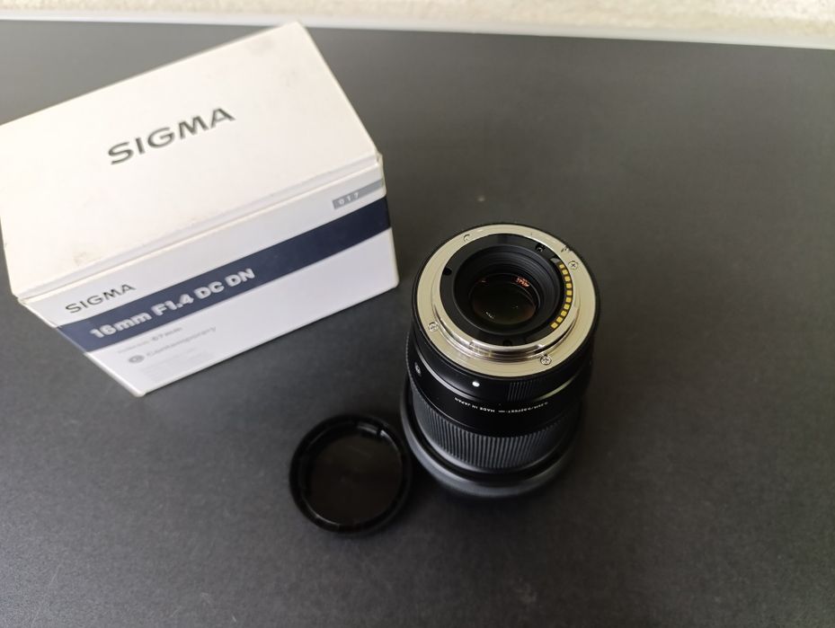 obiectiv sigma 16 mm f 1.4 montura sony e mount